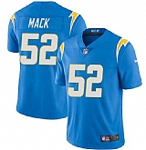 Nike Chargers Men & Women & Youth 52 Khalil Mack Blue Vapor Limited Jersey,baseball caps,new era cap wholesale,wholesale hats
